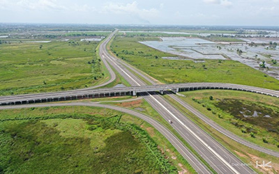Jalan Tol Trans-Sumatera (JTTS).( KOMPAS.com/Dok. PT Hutama Karya (Persero)