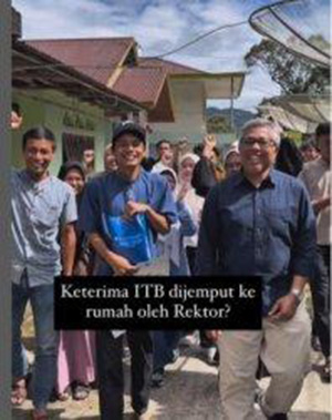 Sosok Devit Febriansyah (18), pelajar SMAN 1 Bukittinggi, Sumatra Barat (Sumbar) yang berhasil masuk Institut Teknologi Bandung (ITB) melalui jalur Seleksi Nasional Berdasarkan Prestasi (SNBP)/ Tribunjakarta.com