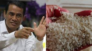 beras yang diduga dioplos/bangka pos