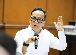  Keterangan gambar,Wakil Menteri Ketenagakerjaan, Immanuel Ebenezer BBC Indonesia