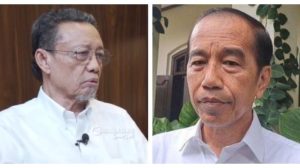 KASUS IJAZAH JOKOWI - Kolase foto Ryaas Rasyid dan Joko Widodo (Jokowi). Ryaas Rasyid mengatakan bahwa tidak ada alasan menyebutkan bahwa Jokowi itu memlaporka  punyai kemampuan berpikir layaknya seorang intelek/Kolase Tribunnews.com