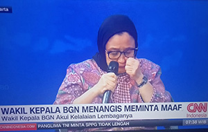 tangkapan layar TV