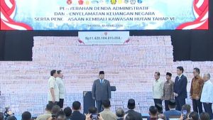 Penyerahan hasil rampasan Kejagung ke kas negara (dok.Inilah.com/YouTube Setpres)