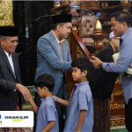 Bupati dan Wabup OI Sholat Idul Fitri Bersama Masyarakat di Masjid An-Nur