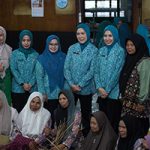 Feby Deru Susuri Galeri hingga Dapur Produksi Rude Gebol Djuai, Serap Aspirasi Perajin Purun OKI   