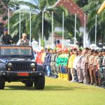 Herman Deru Dampingi Menko Polkam Pimpin Apel Kesiapsiagaan Karhutla 2026 di Sumsel