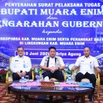Herman Deru Pastikan Pemerintahan Muara Enim Tetap Berjalan, Tunjuk Sumarni sebagai Plt Bupati