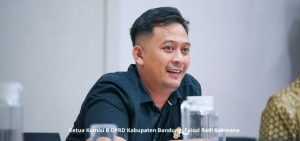 Ketua Komisi B DPRD Kabupaten Bandung Faisal Radi Sukmana