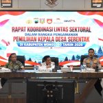 Polres Wonosobo Matangkan Pengamanan Pilkades 166 Desa lewat Rakor Lintas Sektoral