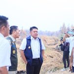 Herman Deru  Dan Wamen LH Perkuat Kolaborasi Pusat-Daerah tangani Kerhutla di Sumsel